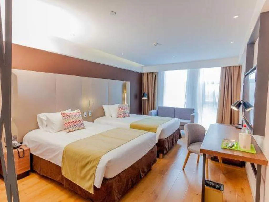 Bed in Campanile Hotel Dongying Financial Port