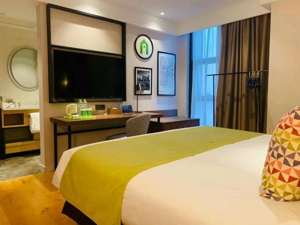Bed in Campanile Hotel Dongying Financial Port