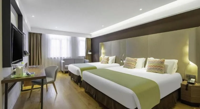 Bed in Campanile Hotel Dongying Financial Port