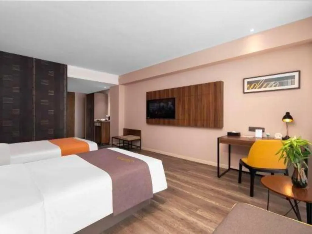 Bed in Campanile Hotel Dongying Financial Port