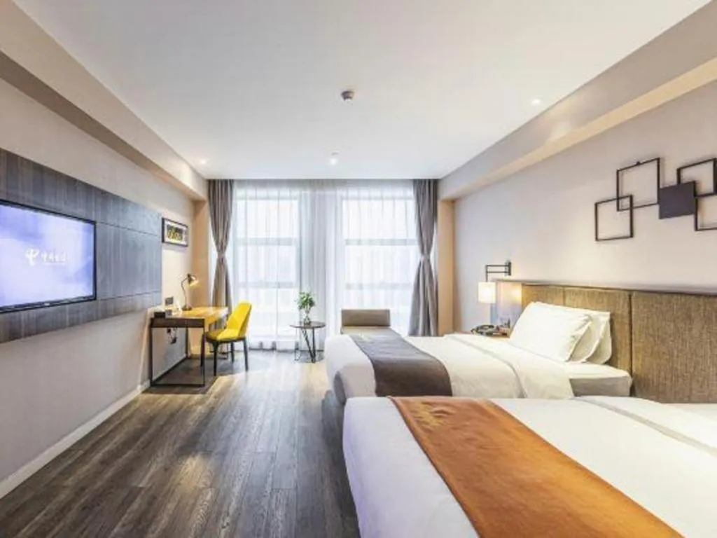 Bed in Campanile Hotel Dongying Financial Port