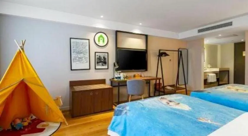 Bed in Campanile Hotel Dongying Financial Port