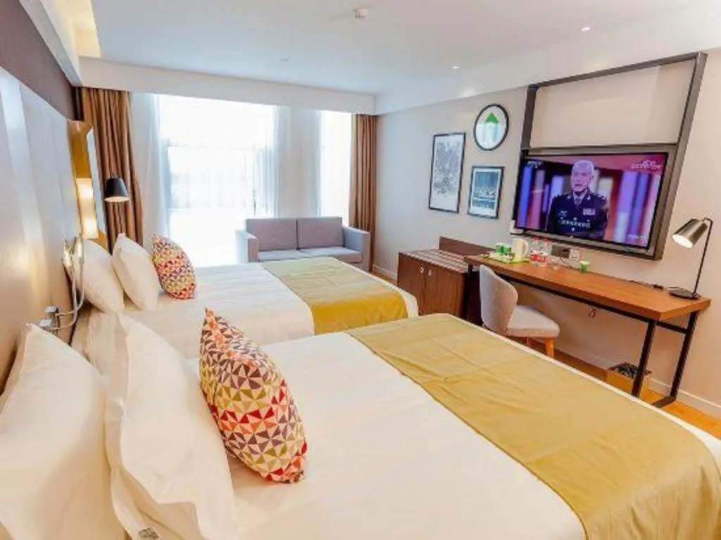 Bed in Campanile Hotel Dongying Financial Port