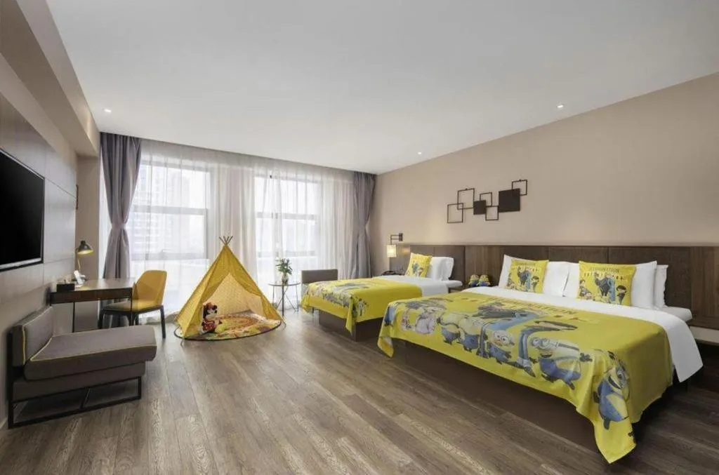 Bed in Campanile Hotel Dongying Financial Port