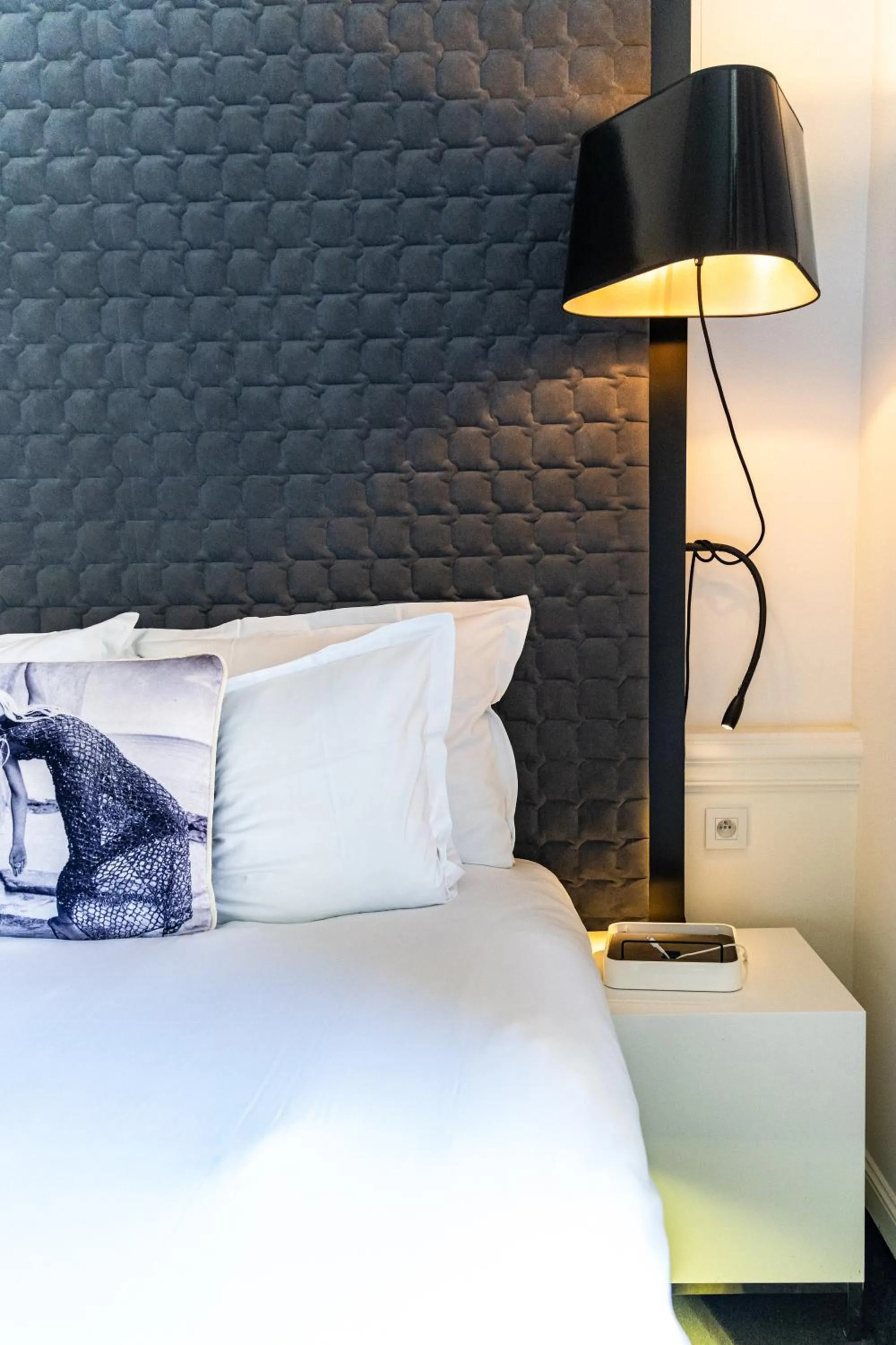Bed in Vertigo Hotel, By Marriott, a Member of Design Hotels