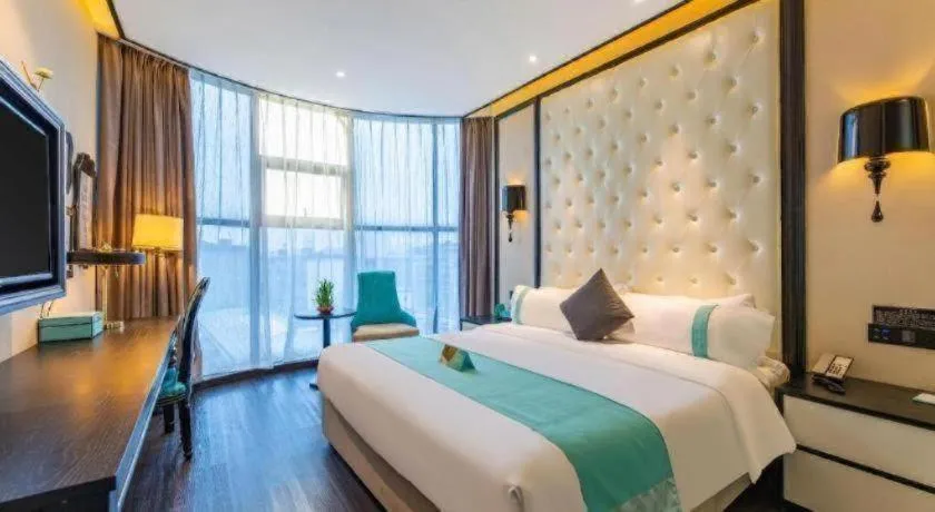 Bed in Xana Hotelle Nanchang Tengwang Pavilion Qingshan Road Metro Station
