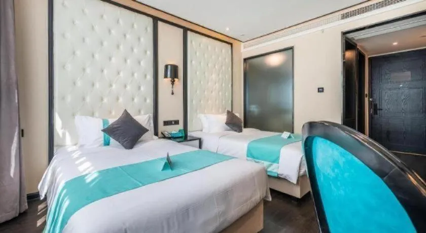 Bed in Xana Hotelle Nanchang Tengwang Pavilion Qingshan Road Metro Station