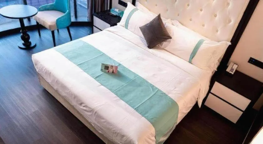 Bed in Xana Hotelle Nanchang Tengwang Pavilion Qingshan Road Metro Station