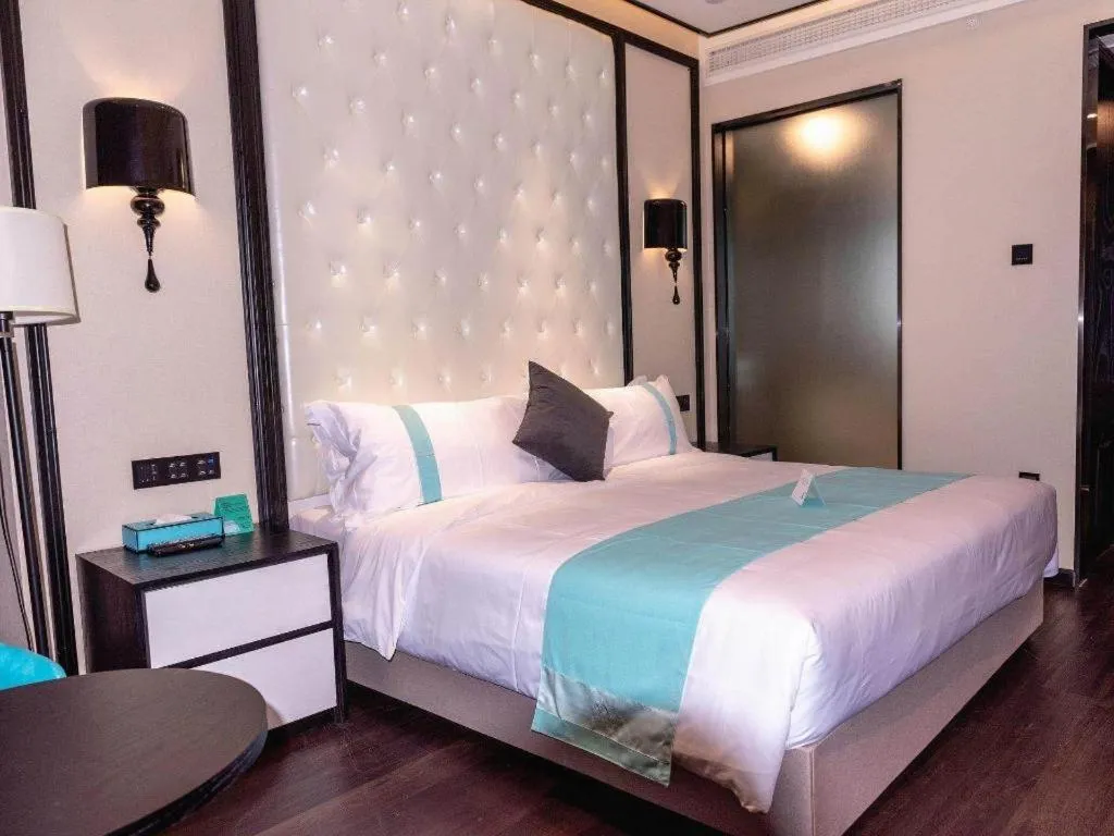 Bed in Xana Hotelle Nanchang Tengwang Pavilion Qingshan Road Metro Station