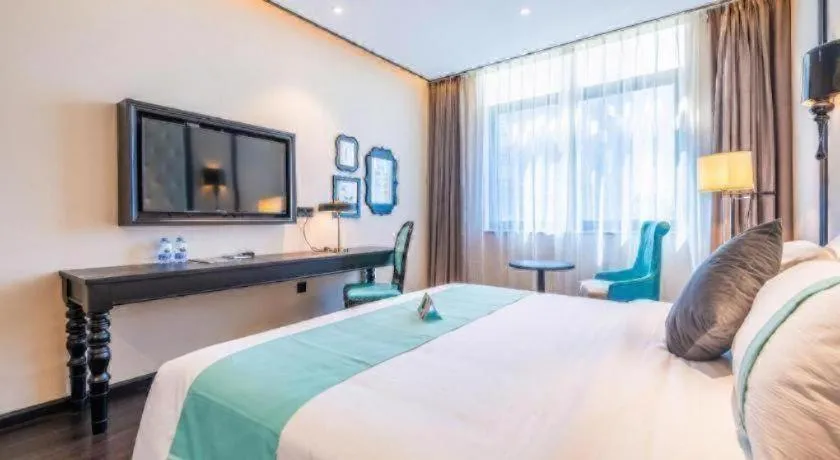 Bed in Xana Hotelle Nanchang Tengwang Pavilion Qingshan Road Metro Station