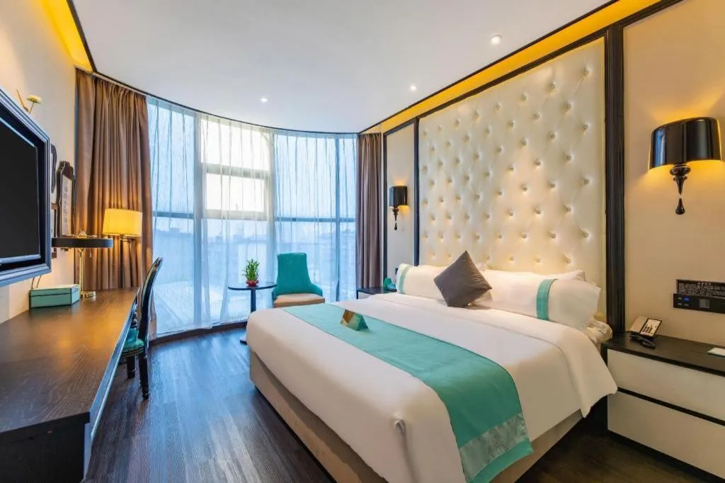 Bed in Xana Hotelle Nanchang Tengwang Pavilion Qingshan Road Metro Station