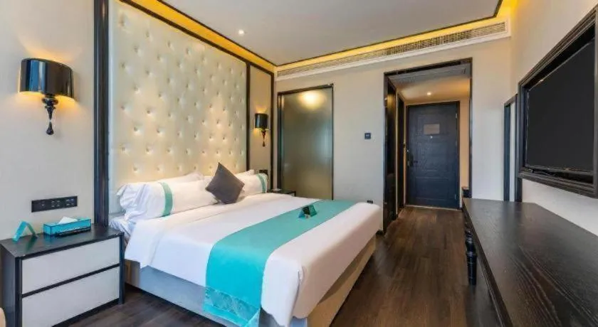 Bed in Xana Hotelle Nanchang Tengwang Pavilion Qingshan Road Metro Station