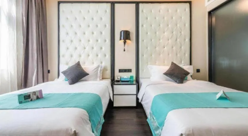 Bed in Xana Hotelle Nanchang Tengwang Pavilion Qingshan Road Metro Station