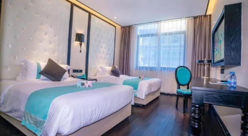 Bed in Xana Hotelle Nanchang Tengwang Pavilion Qingshan Road Metro Station