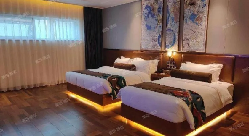 Bed in James Joyce Coffetel Anyang Railway Station Wenfeng Avenue Yinxu Scenic Spot
