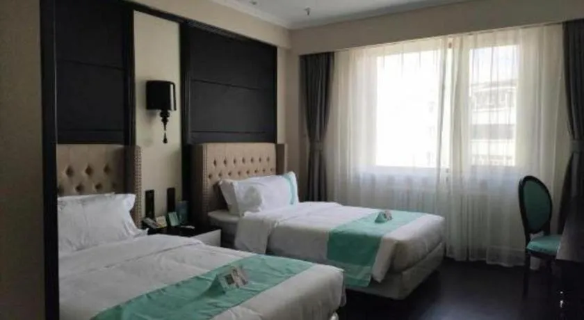 Bed in Xana Hotelle Yining Airport Road Jinwuyuan