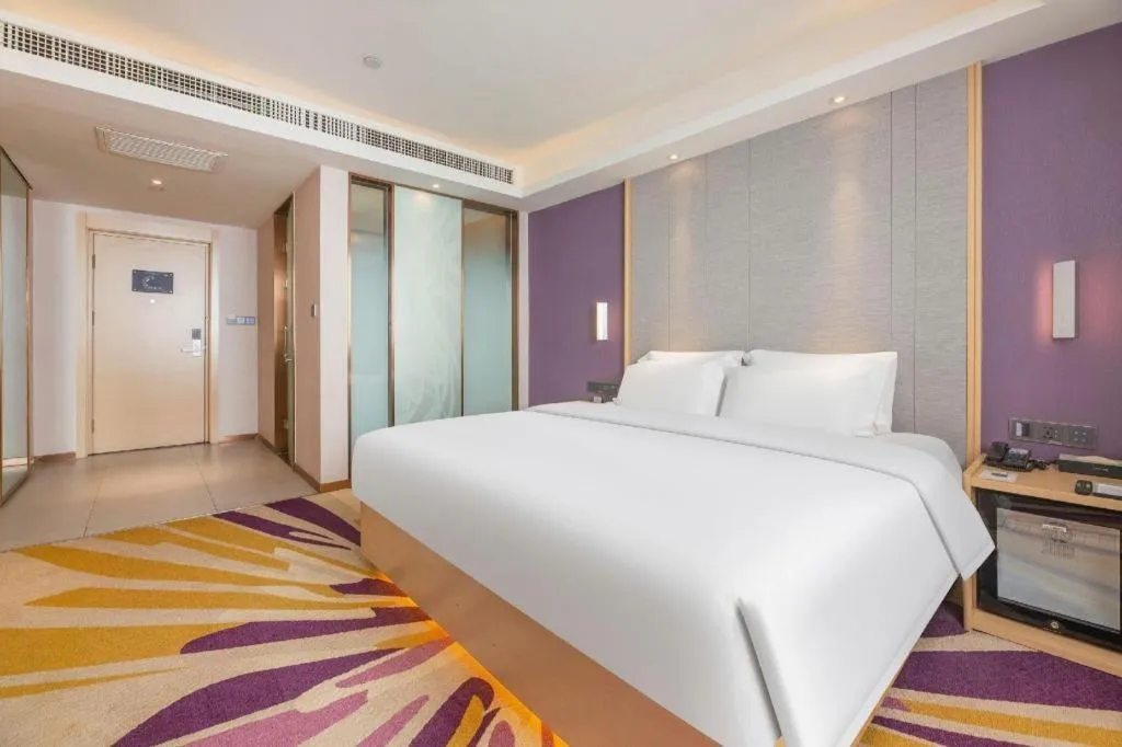 Bed in Lavande Hotels Jinzhong Youjian Pingyao