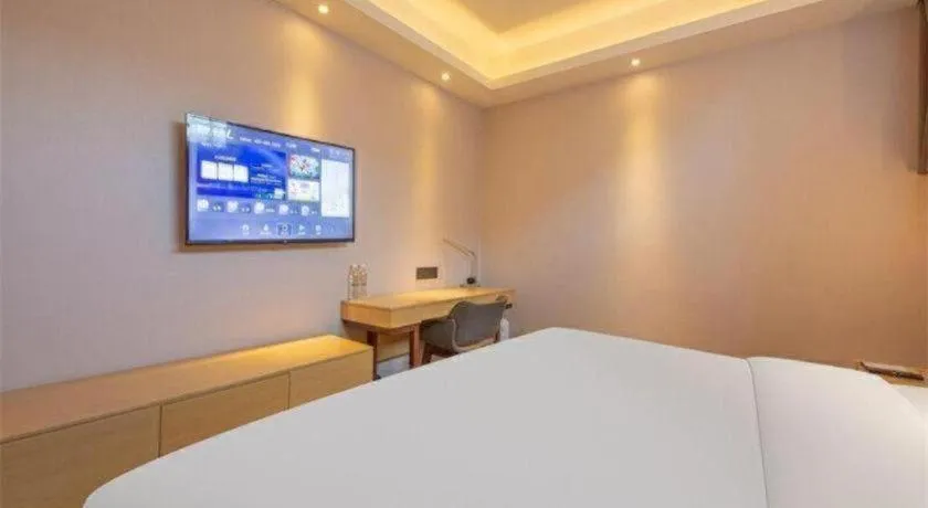 Bed in Lavande Hotels Jinzhong Youjian Pingyao