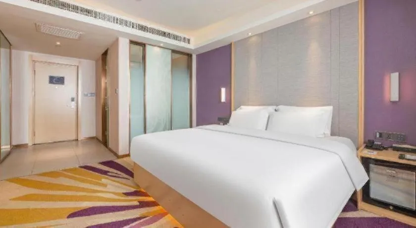 Bed in Lavande Hotels Jinzhong Youjian Pingyao