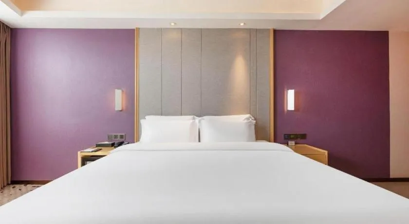 Bed in Lavande Hotels Jinzhong Youjian Pingyao