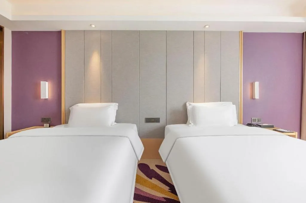 Bed in Lavande Hotels Jinzhong Youjian Pingyao