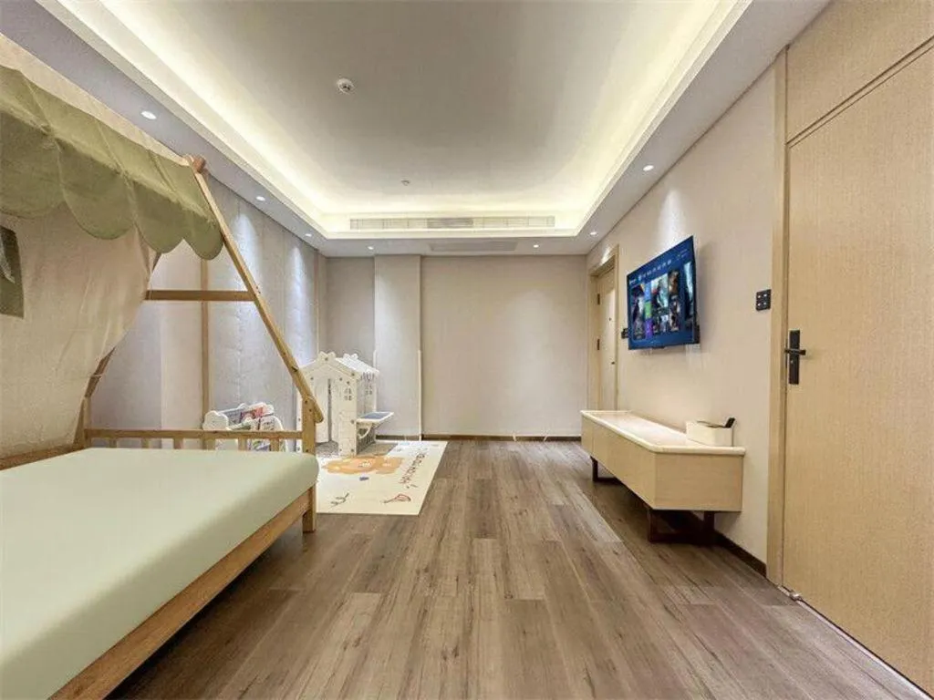 Bed in Lavande Hotels Jinzhong Youjian Pingyao