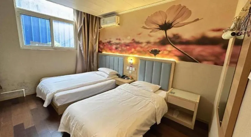 Bed in PAI Hotels Beijing Tongzhou Majuqiao
