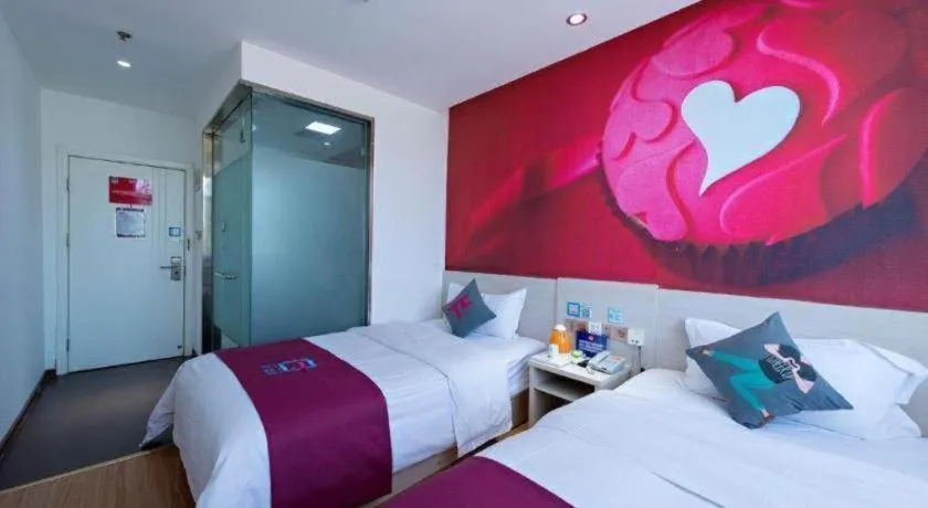 Bed in PAI Hotels Beijing Tongzhou Majuqiao