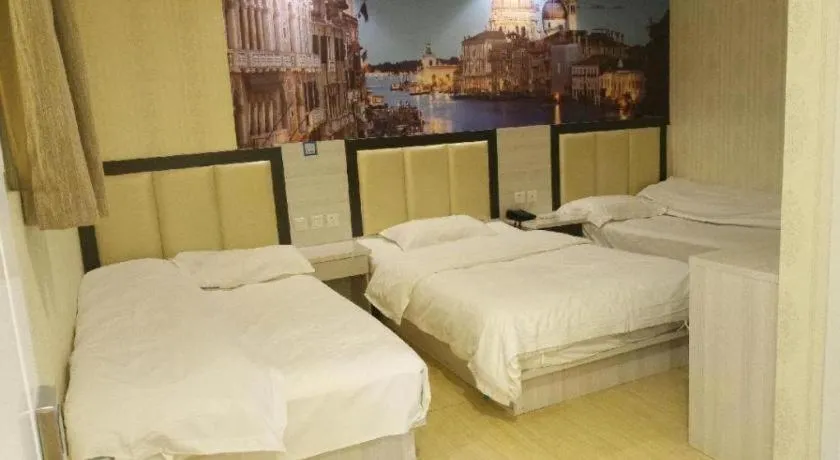 Bed in PAI Hotels Beijing Tongzhou Majuqiao