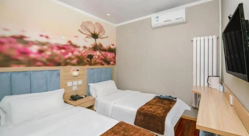 Bed in PAI Hotels Beijing Tongzhou Majuqiao