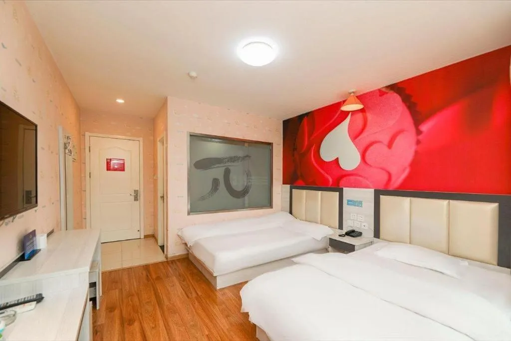 Bed in PAI Hotels Beijing Tongzhou Majuqiao