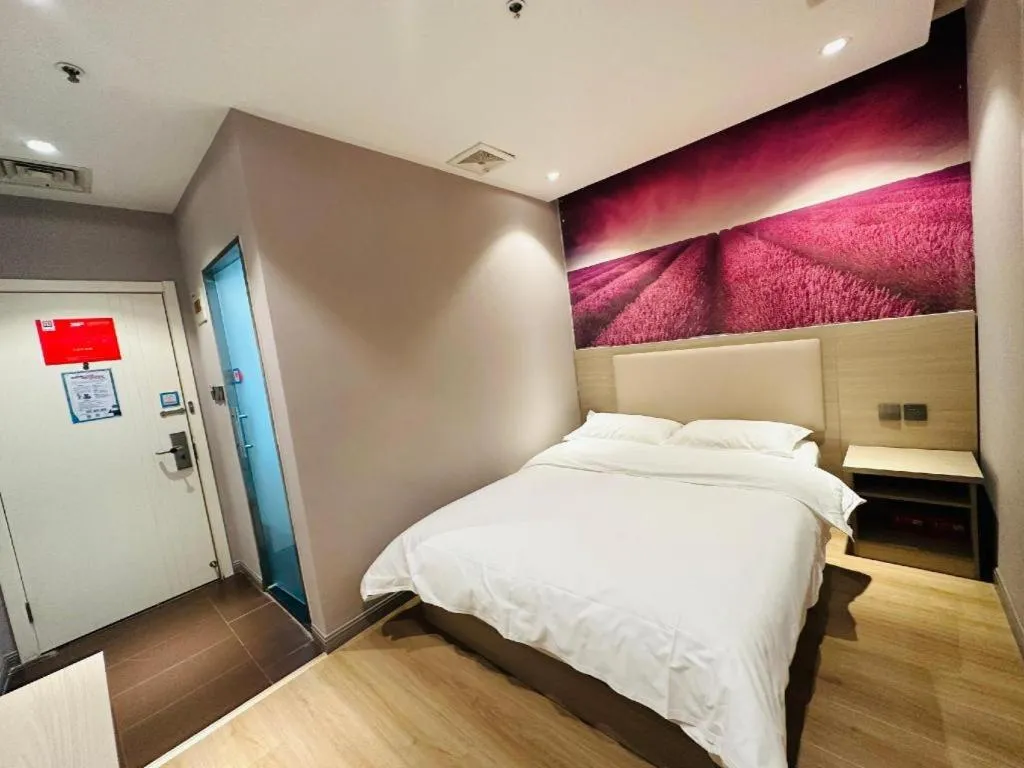 Bed in PAI Hotels Beijing Tongzhou Majuqiao