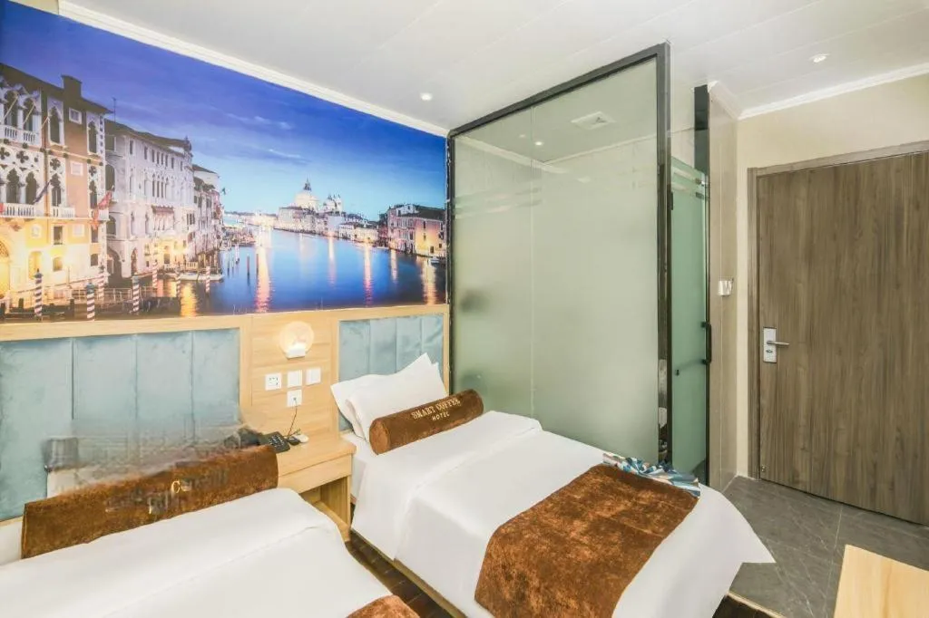 Bed in PAI Hotels Beijing Tongzhou Majuqiao