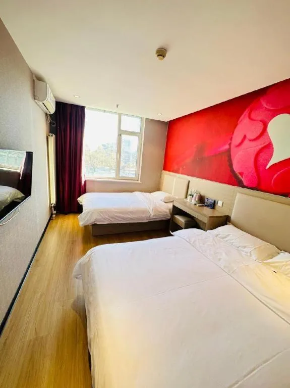 Bed in PAI Hotels Beijing Tongzhou Majuqiao