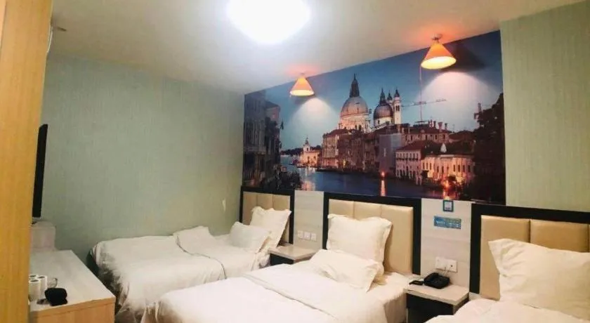 Bed in PAI Hotels Beijing Tongzhou Majuqiao