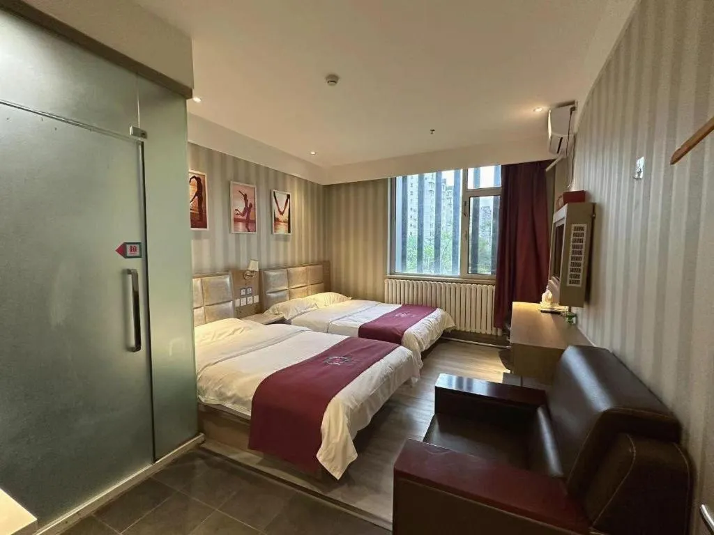 Bed in PAI Hotels Beijing Tongzhou Majuqiao