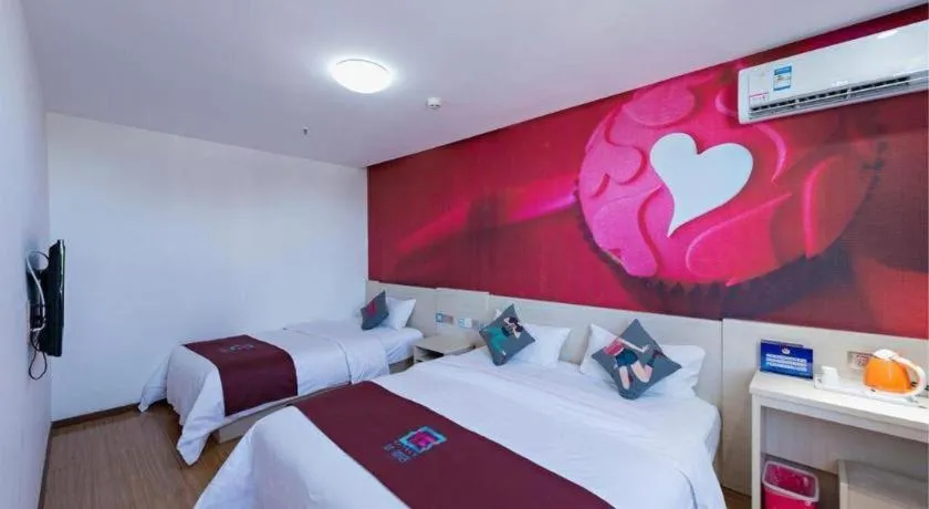 Bed in PAI Hotels Beijing Tongzhou Majuqiao