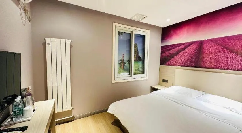 Bed in PAI Hotels Beijing Tongzhou Majuqiao