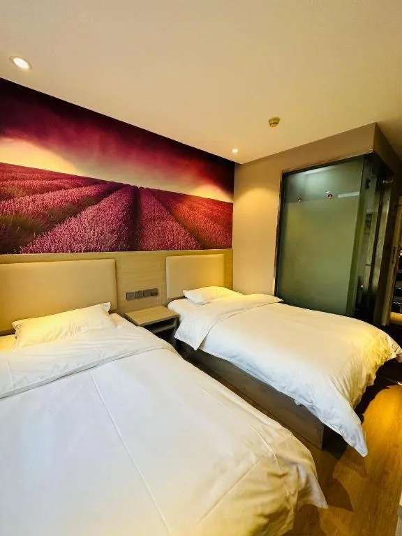 Bed in PAI Hotels Beijing Tongzhou Majuqiao