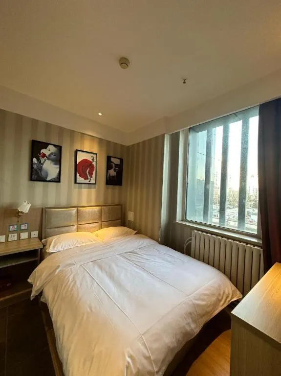 Bed in PAI Hotels Beijing Tongzhou Majuqiao