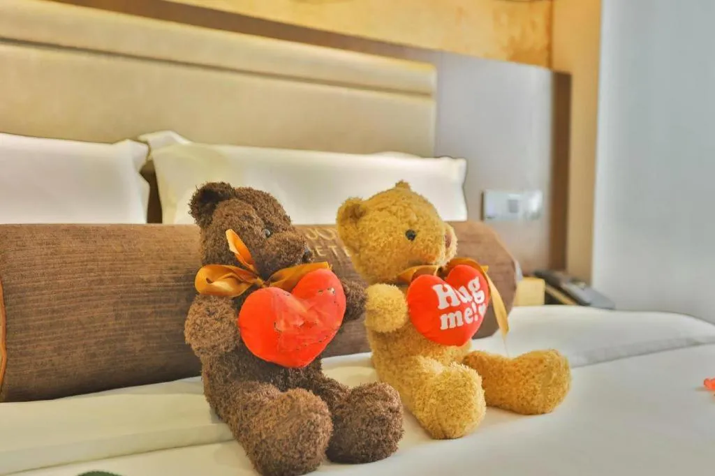 Bed in James Joyce Coffetel Jilin Railway Station Fortune Plaza