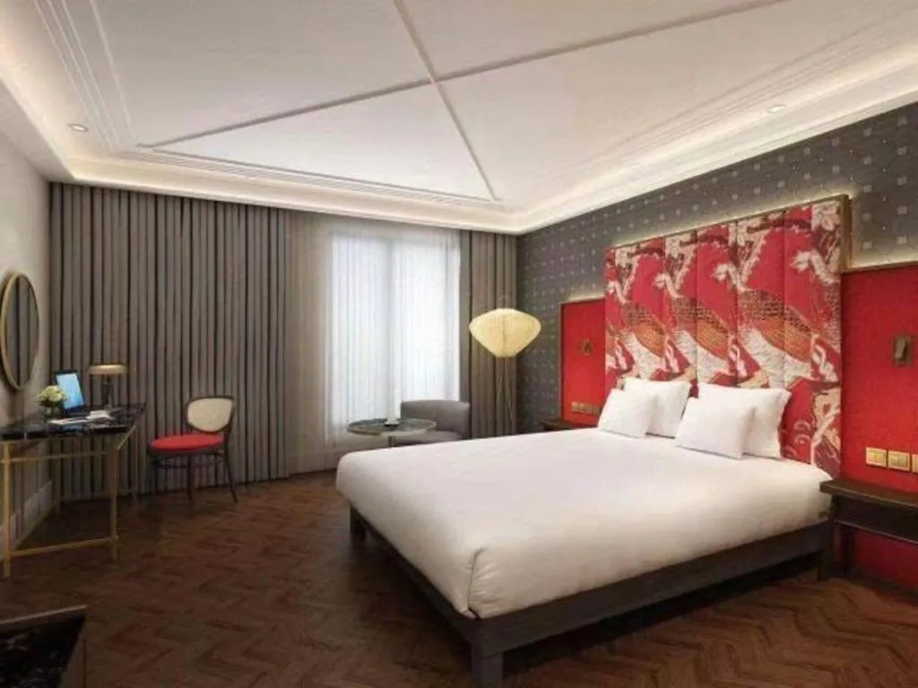 Bed in James Joyce Coffetel Harbin West High-speed Railway Station Wanda Plaza