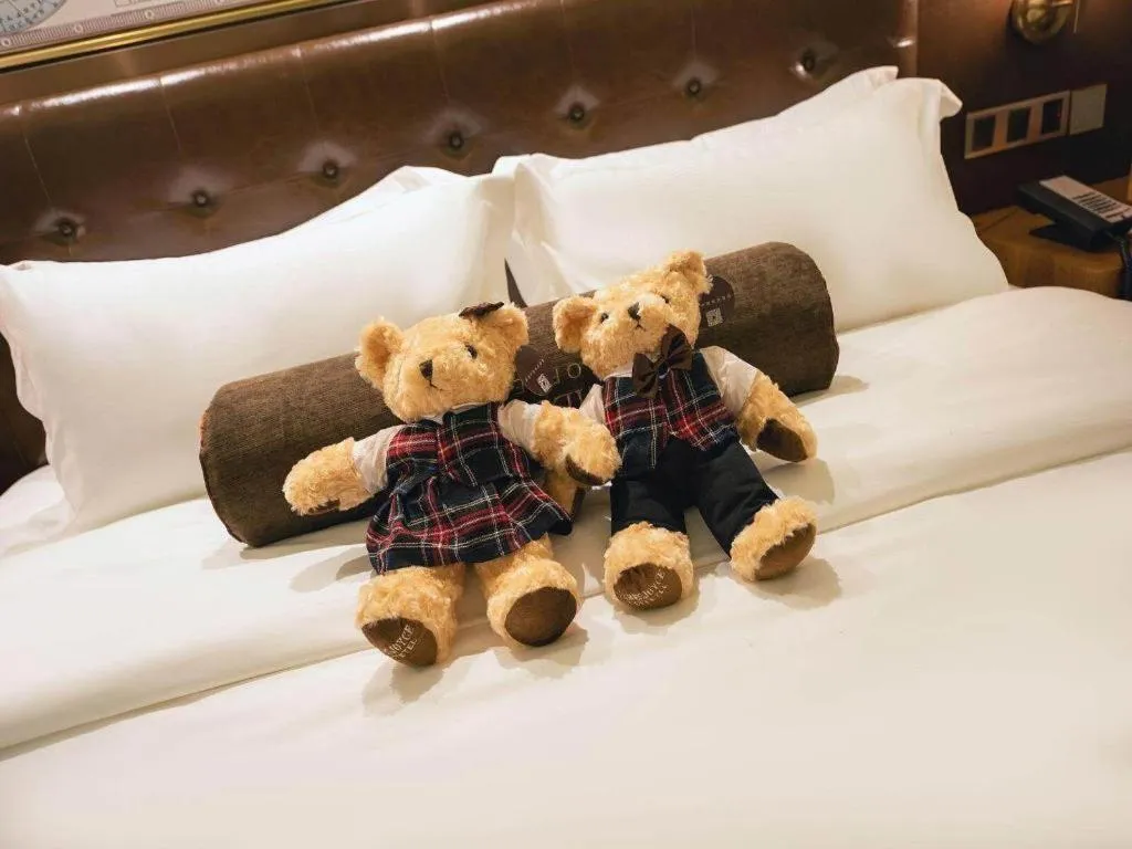 Bed in James Joyce Coffetel Harbin West High-speed Railway Station Wanda Plaza