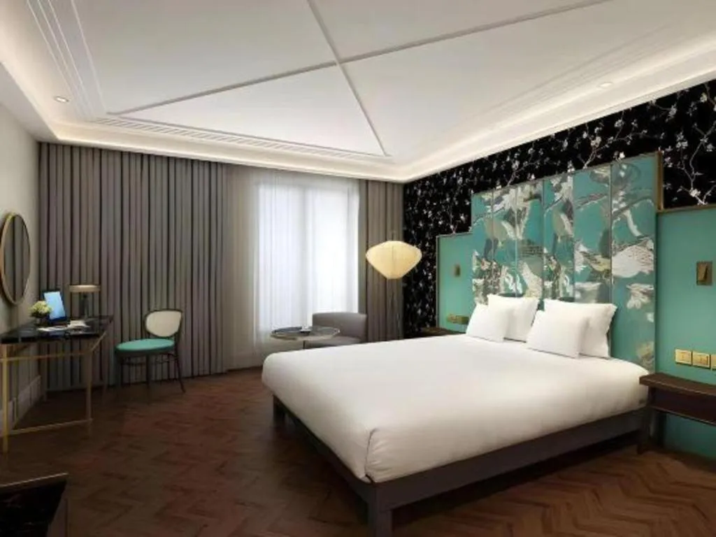 Bed in James Joyce Coffetel Harbin West High-speed Railway Station Wanda Plaza