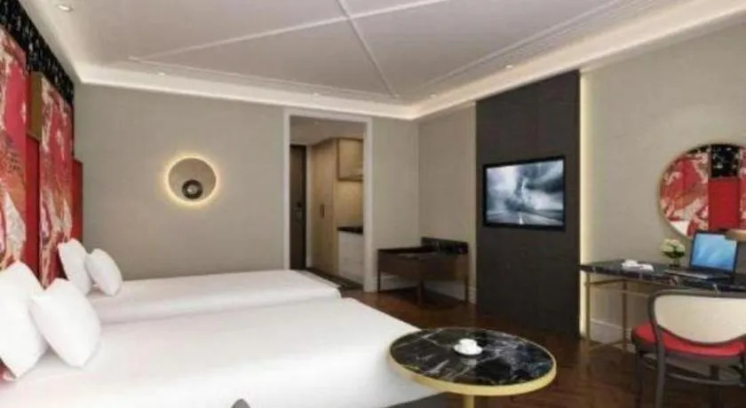 Bed in James Joyce Coffetel Harbin West High-speed Railway Station Wanda Plaza