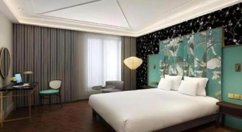 Bed in James Joyce Coffetel Harbin West High-speed Railway Station Wanda Plaza