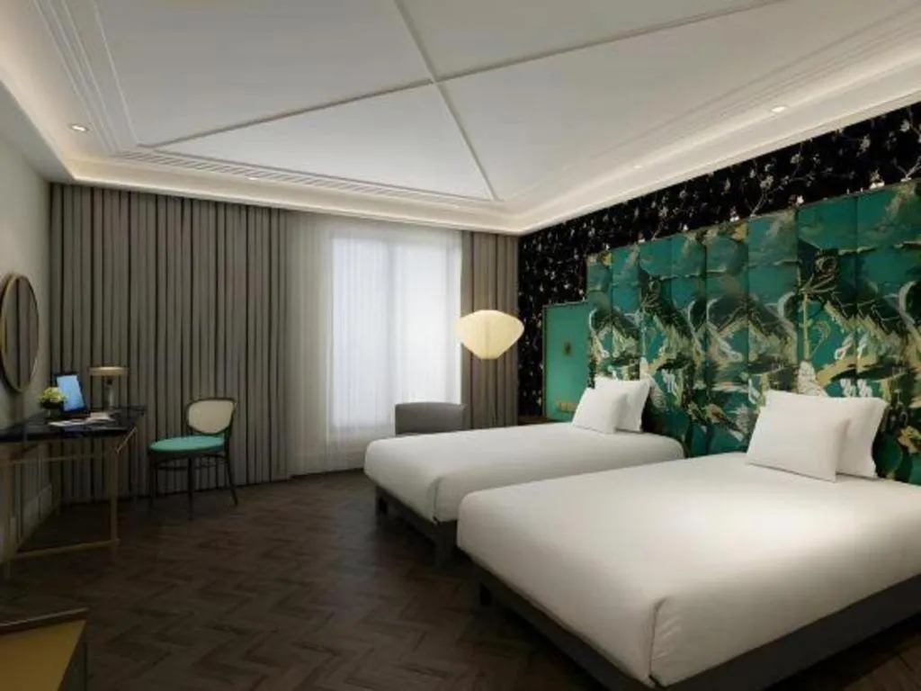 Bed in James Joyce Coffetel Harbin West High-speed Railway Station Wanda Plaza