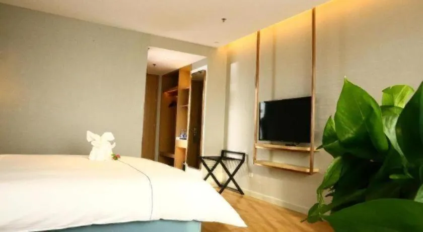 Bed in Magnotel Hengshui Lake Jizhou Middle School