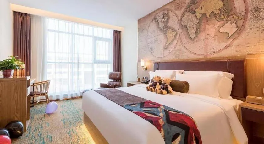 Bed in James Joyce Coffetel Tangshan Zunhua Film City