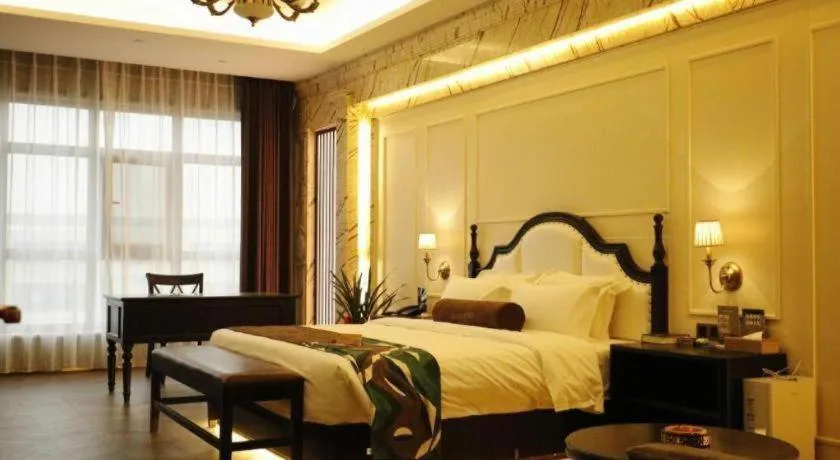 Bed in James Joyce Coffetel Tangshan Zunhua Film City